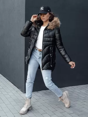 Дамско яке DSTREET WINTERCHIC ЧЕРНО