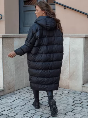Палто DSTREET ANNIKA ЧЕРНО