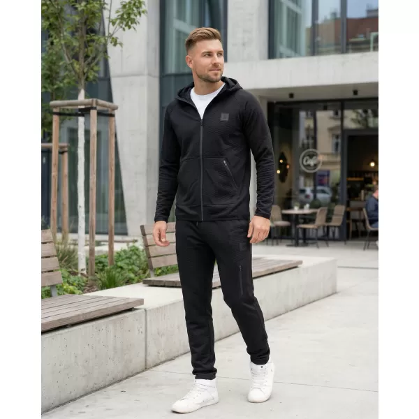  Мъжки спортен панталон ALTISPORT DANIEL ЧЕРЕН 