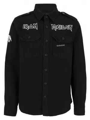 Мъжка риза BRANDIT IRON MAIDEN BD61044 ЧЕРЕН