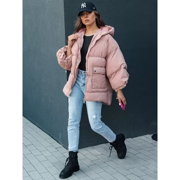  Дамско яке DSTREET PARIMA РОЗОВО 
