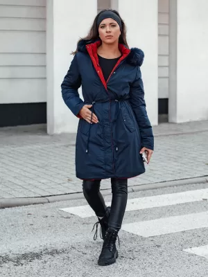Палто DSTREET TRENDNEL ТЪМНО СИНЬО
