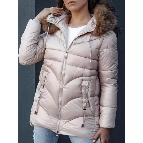  Дамско яке DSTREET WINTERCHIC РОЗОВО 