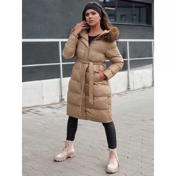  Зимно палто DSTREET STYLEBELLA БЕЖОВО 