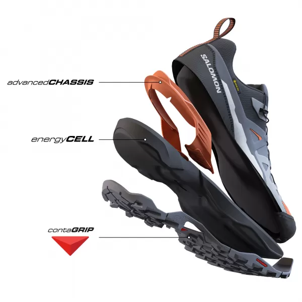  Мъжки обувки SALOMON X ULTRA 360 GTX L47453200 ЧЕРЕН/МАГНИТ/ТИХ НЮАНС 