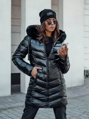 Дамско яке DSTREET CRYSTAL ЧЕРНО