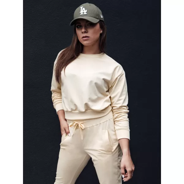 Дамска суитчър DSTREET CASUALVIBE БЕЖОВО 