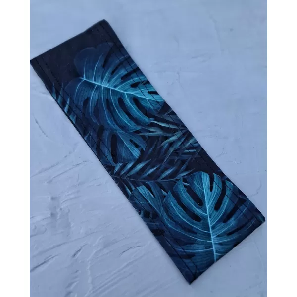  Детска спортна лента за глава MONSTERA BLACK WAMU 