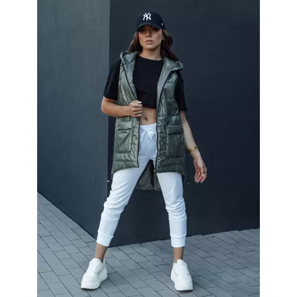  Жилетка DSTREET JESS TY4442 ЗЕЛЕНО 