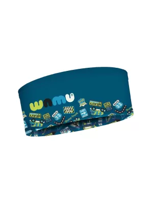 Бебешки спортна лента за глава Bagr Blue Wamu