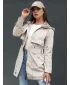 Дамско яке DSTREET FASHLOVE TY4393 СВЕТЛО СИВО