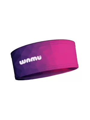 Детска спортна лента за глава WAMU MOZAIKA ЛИЛАВО