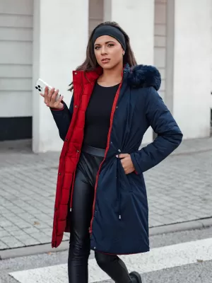 Палто DSTREET TRENDNEL ТЪМНО СИНЬО