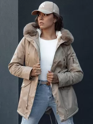 Дамско яке DSTREET ERISS БЕЖОВО