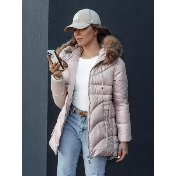  Дамско яке DSTREET WINTERCHIC РОЗОВО 