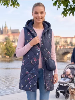 Дамски елек ALTISPORT DANIELA ТЪМНО СИНЬО