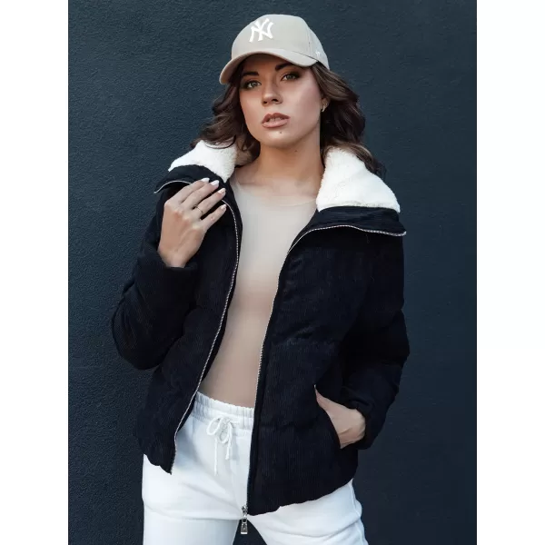  Женско яке DSTREET TRENDYGLAM TY4357 ЧЕРНО 
