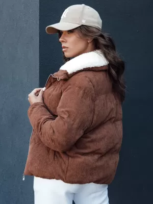 Женско яке DSTREET TRENDYGLAM TY4360 КАРАМЕЛ
