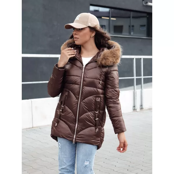  Дамско яке DSTREET WINTERCHIC КАРАМЕЛ 
