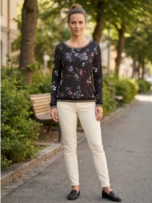 Дамска тениска ALTISPORT DEVANA ЧЕРЕН