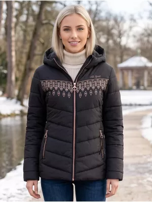 Дамско яке ALTISPORT DELSY ЧЕРЕН