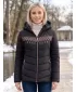 Дамско яке ALTISPORT DELSY ЧЕРЕН