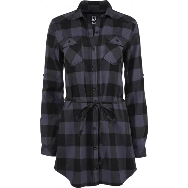  Риза BRANDIT BD44006 ЧЕРНО/СИВО 
