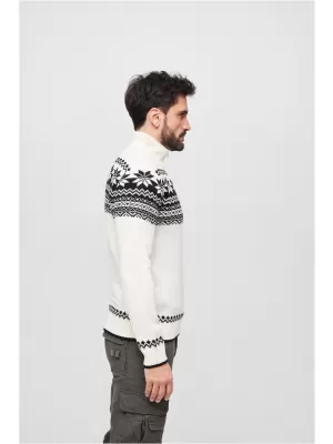 Мъжки суичър BRANDIT TROYER NORWEGER BD5029 БЯЛ