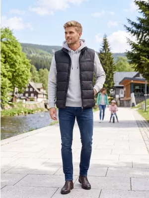 Мъжка жилетка ALTISPORT DAMAN ЧЕРЕН