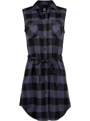 Рокля BRANDIT BD44007 ЧЕРНО/СИВО