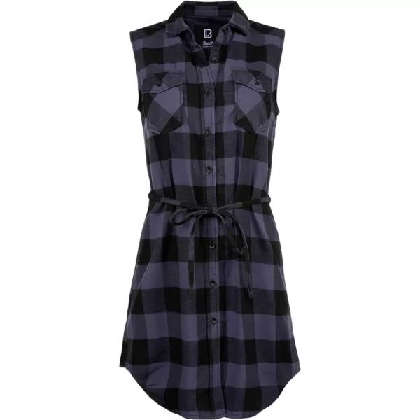  Рокля BRANDIT BD44007 ЧЕРНО/СИВО 
