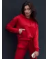 Дамска суитчър DSTREET TRENDHOOD ЧЕРВЕНО