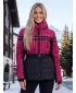 Дамско зимно яке ALTISPORT DEBORA ЧЕРНО/РОЗОВО