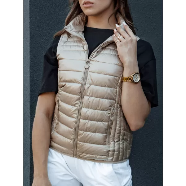  Жилетка DSTREET STYLISHZ TY4439 КАРАМЕЛ 