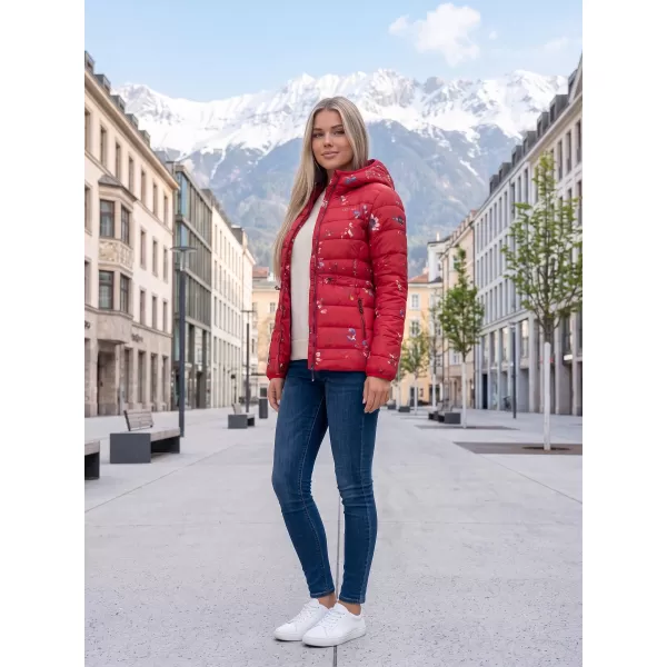  Дамско яке ALTISPORT DARCIA ЧЕРВЕНО 
