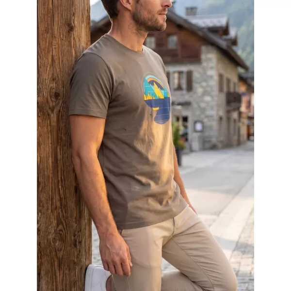  Мъжка тениска ALTISPORT ALM186129 ТЪМЕН ШИСТИ 