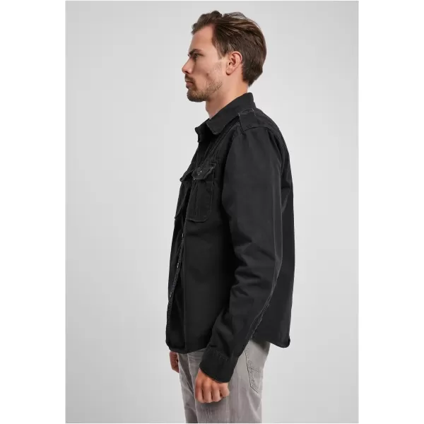  Риза BRANDIT VINTAGE BD9373 ЧЕРНО 