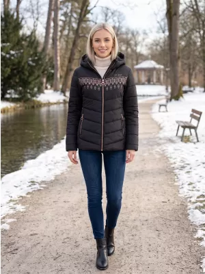 Дамско яке ALTISPORT DELSY ЧЕРЕН