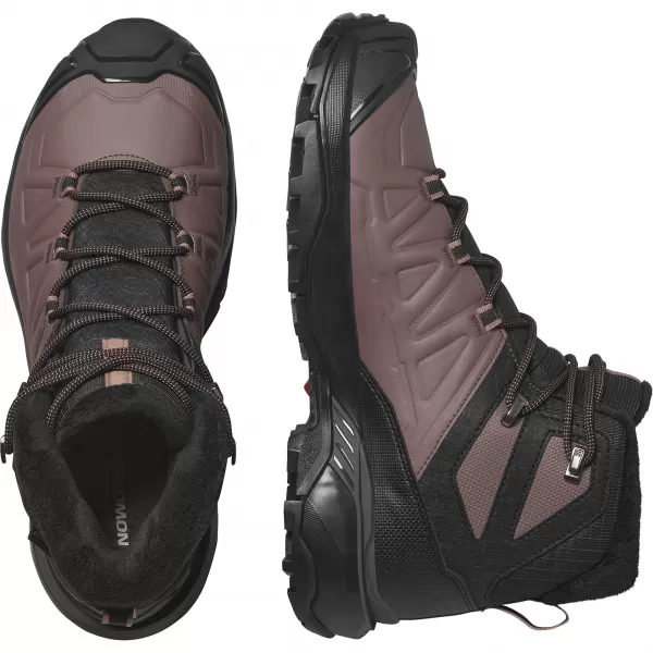  Дамски обувки SALOMON X ULTRA SNOWPILOT WP W L47585800 ЧЕРЕН/ПИПЕР/КОНЯК 