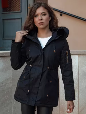 Дамско яке DSTREET ERISS ЧЕРНО