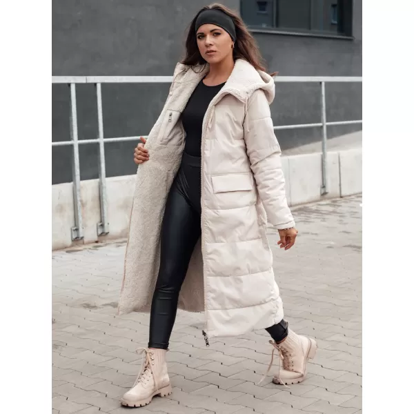  Зимно палто DSTREET GLAMPUFF БЕЖОВО 