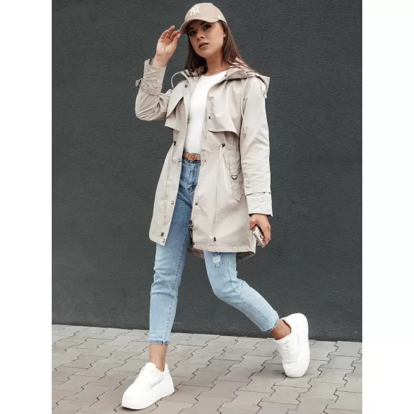  Дамско яке DSTREET FASHLOVE TY4393 СВЕТЛО СИВО 