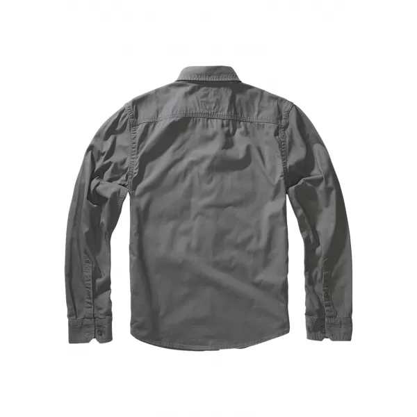  Риза BRANDIT VINTAGE BD9373 СИВО ВЪГЛЕН 