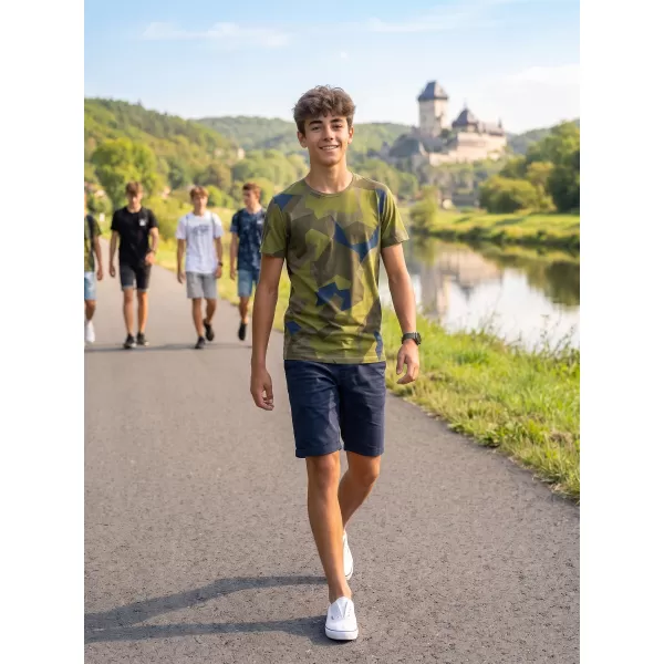  T -shirt BRANDIT T BD6017 ШВЕДСКИ КАМО 