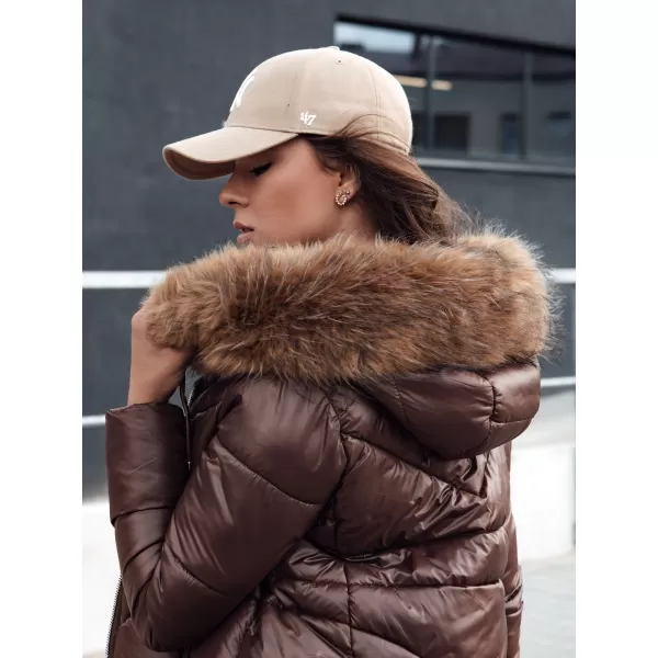  Дамско яке DSTREET WINTERCHIC КАРАМЕЛ 