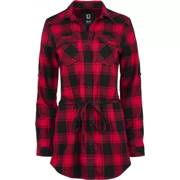  Риза BRANDIT BD44006 ЧЕРВЕНО/ЧЕРНО 