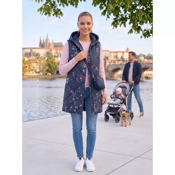  Дамски елек ALTISPORT DANIELA ТЪМНО СИНЬО 