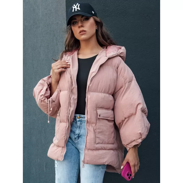  Дамско яке DSTREET PARIMA РОЗОВО 