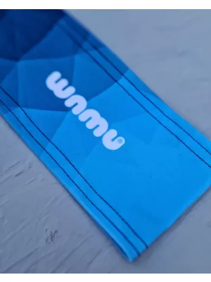 Детска спортна лента за глава WAMU MOZAIKA СИНЬО