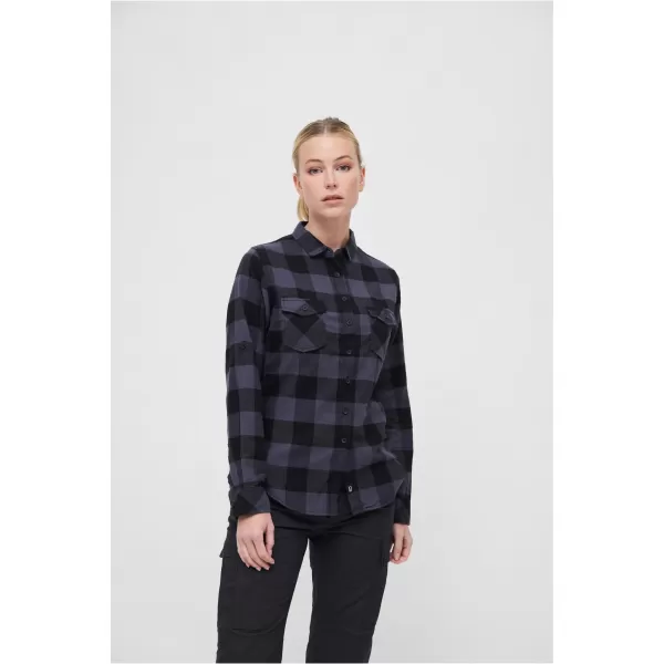  Риза BRANDIT BD9336 ЧЕРНО/СИВО 